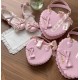 Sheep Puff Cookie Heart Matte Edition Bags(Reservation/5 Colours/3 Sizes/Full Payment Without Shipping)